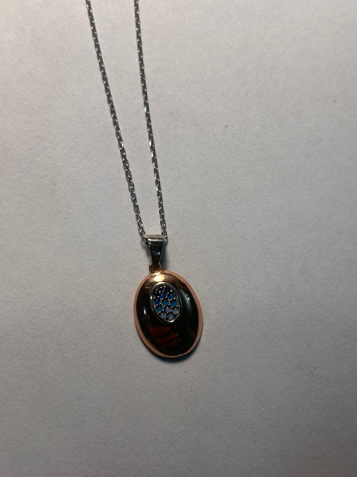 Stars &Galaxy  necklace silver 925